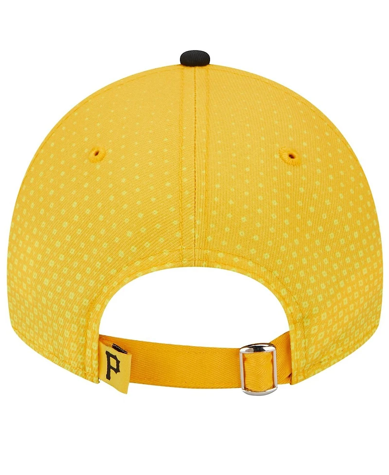 Men's New Era Gold, Black Pittsburgh Pirates 2023 City Connect 9TWENTY Adjustable Hat