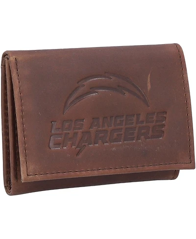 Men's Los Angeles Chargers Leather Team Tri-Fold Wallet