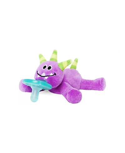 Wubbanub Baby 0 to 6m Pacifier - Purple Monster