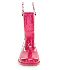Toddler & Little Girl's Glitter Rain Boot