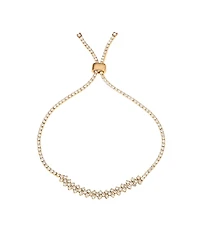 Ettika Delicate Shine Adjustable 18K Gold Plated Bracelet