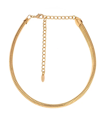 Ettika Your Essential Flex Snake Chain 18K Gold Plated Necklace