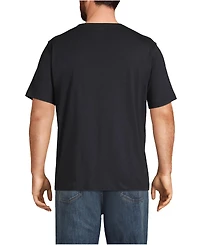 Lands' End Big & Tall Super-t Short Sleeve T-Shirt with Pocket