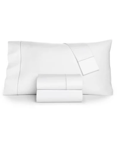 Charter Club Solid Hem 550 Thread Count 100 Cotton Sheet Set Exclusively At Macys