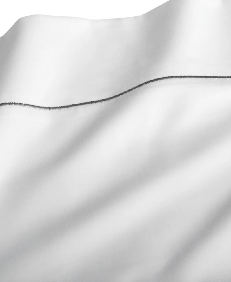 Charter Club Solid Hem 550 Thread Count 100% Cotton 4-Pc. Sheet Set, Full, Exclusively at Macy's