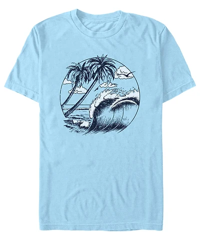 Fifth Sun Men's Generic Additude Crash Short Sleeves T-shirt