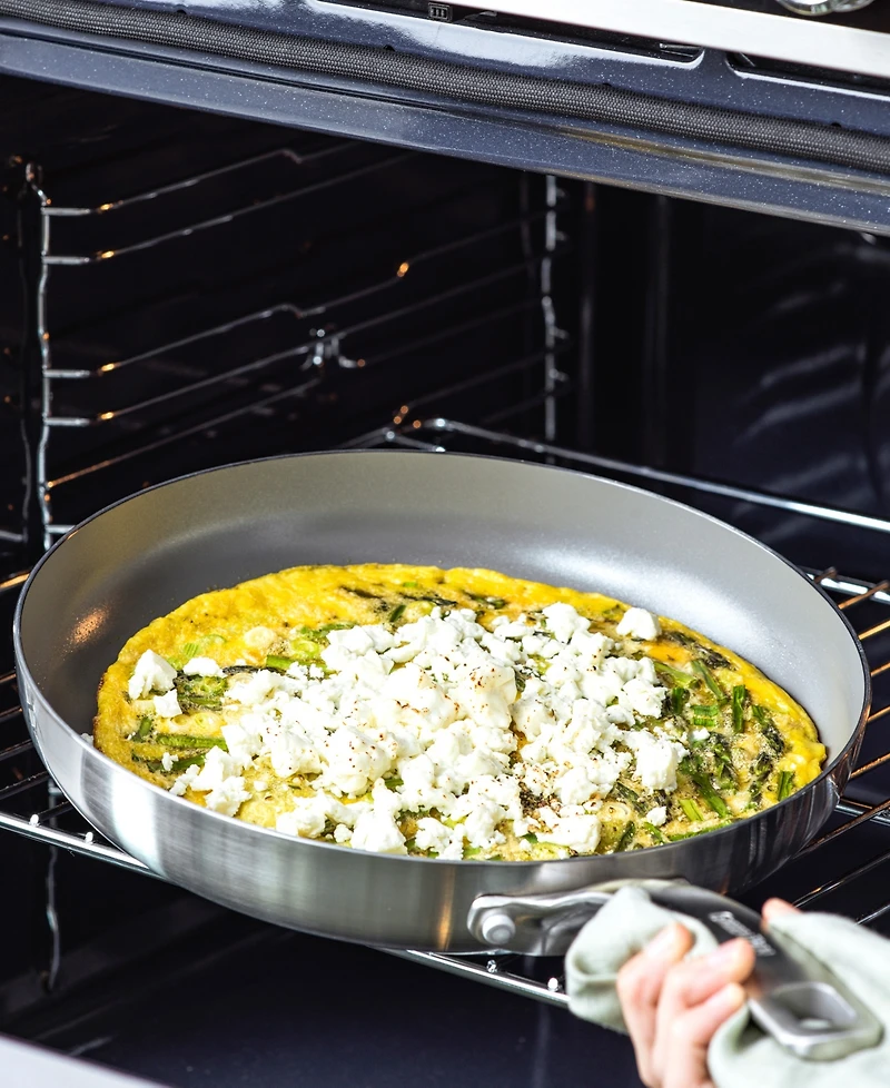 GreenPan Chatham Tri-Ply Stainless Steel Ceramic Nonstick 2 Piece Frying Pan Set