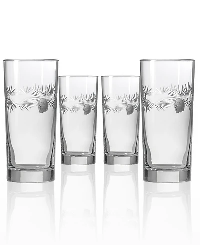 Rolf Glass Icy Pine Cooler Highball Glass 15oz