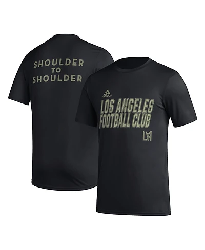 Men's adidas Lafc Team Jersey Hook Aeroready T-shirt