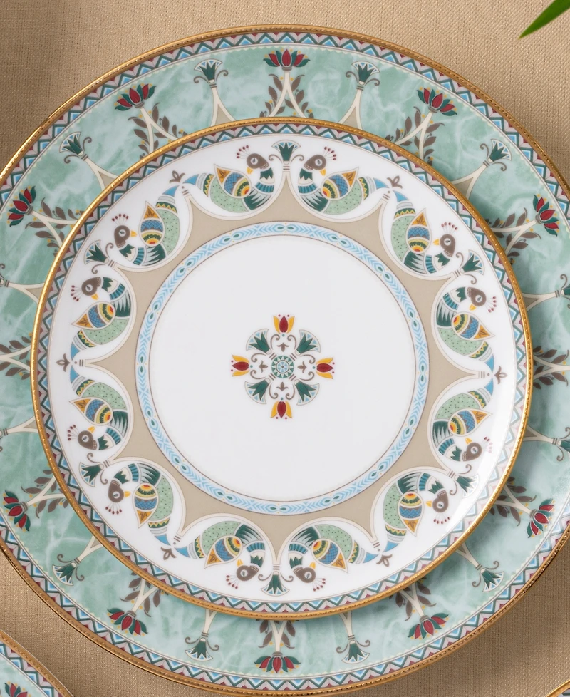 Noritake Serene Garden 4 Piece Salad Plates Set, 8.25", Service for 4