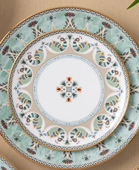 Noritake Serene Garden 4 Piece Salad Plates Set, 8.25", Service for 4