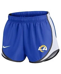 Women's Nike Royal Los Angeles Rams Tempo Shorts