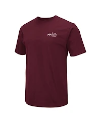Men's Colosseum Maroon Mississippi State Bulldogs Oht Military-Inspired Appreciation T-shirt