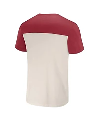 Men's Nfl X Darius Rucker Collection by Fanatics Cream San Francisco 49ers Colorblocked T-shirt
