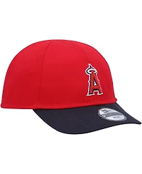 Infant Boys and Girls New Era Red Los Angeles Angels Team Color My First 9TWENTY Flex Hat