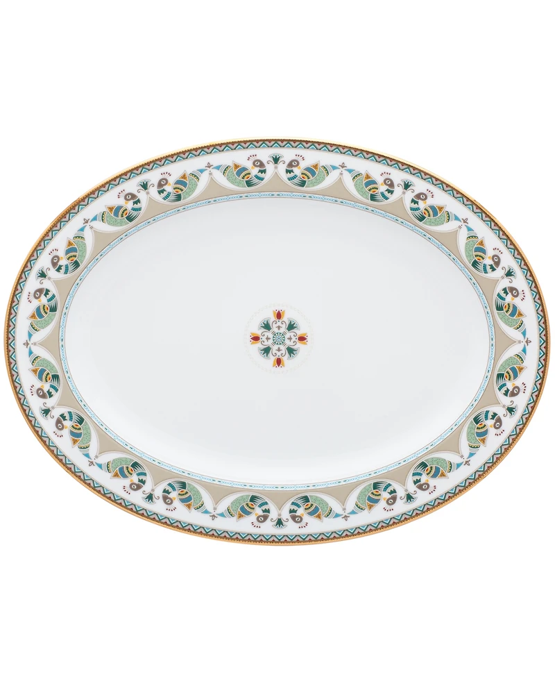 Noritake Serene Garden Oval Platter