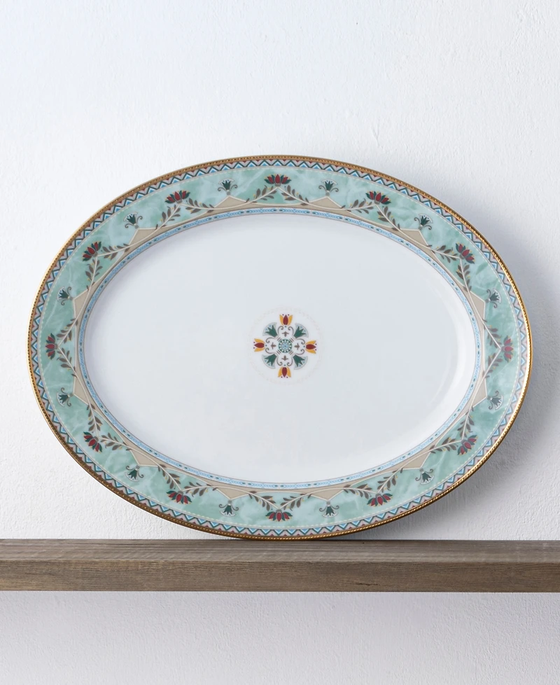 Noritake Serene Garden Oval Platter