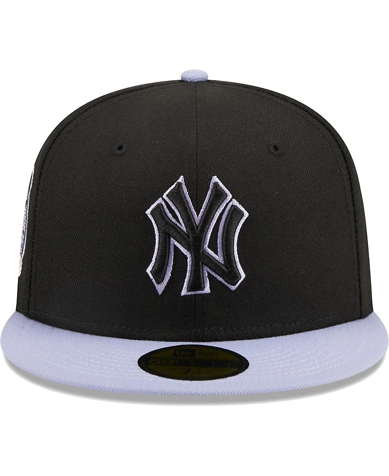 Men's New Era Black New York Yankees Side Patch 59FIFTY Fitted Hat