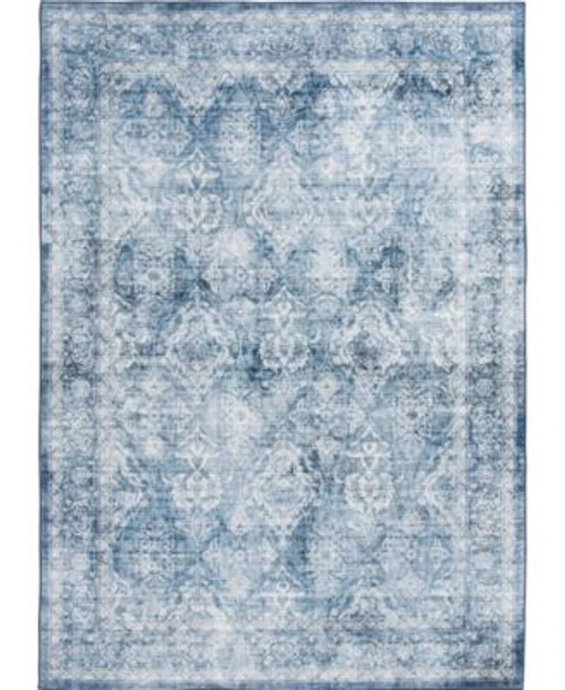 Km Home Revitalize Washable Victoria Area Rug