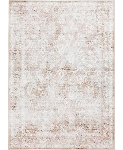 Km Home Revitalize Washable Victoria 5' x 7' Area Rug