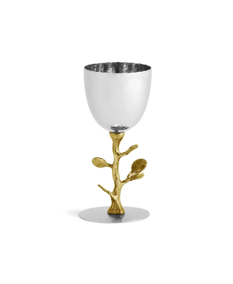 Michael Aram Botanical Leaf Gold-Tone Kiddush Cup