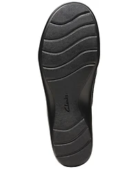 Clarks Women's Cora Dusk Ruched Side-Button Slip-On Shoes