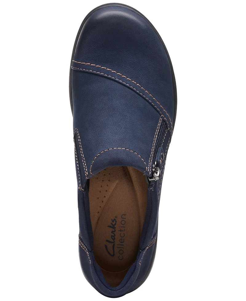 Clarks Women's Carleigh Ray Round-Toe Side-Zip Shoes