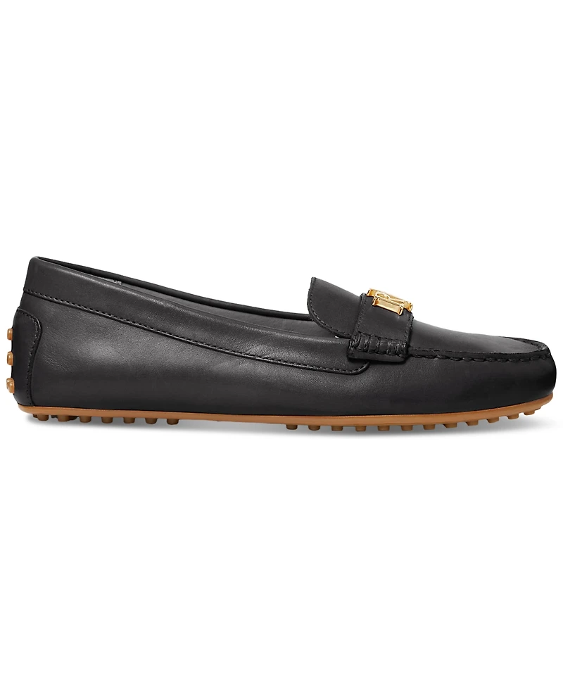 Lauren Ralph Women's Barnsbury Slip-On Driver Loafer Flats
