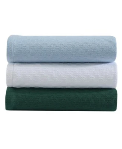 Nautica Ripple Cove Cotton Reversible Blankets