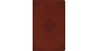 Esv Large Print Value Thinline Bible (TruTone, Tan, Ornament Design) by Crossway