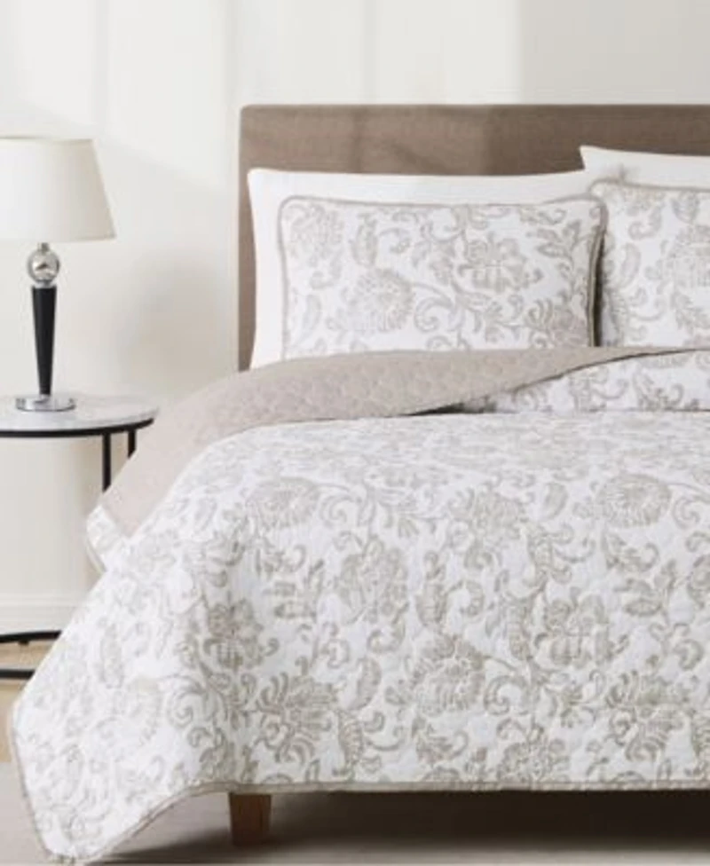 Cannon Sylvana Jacobean Floral Quilt Sets