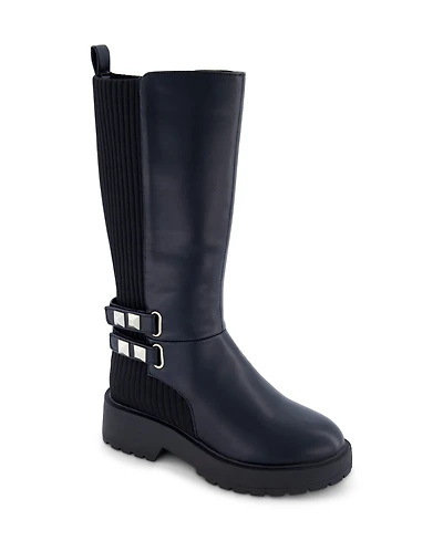 Marc Fisher Big Girls Heidi Tall Platform Outsole Boots