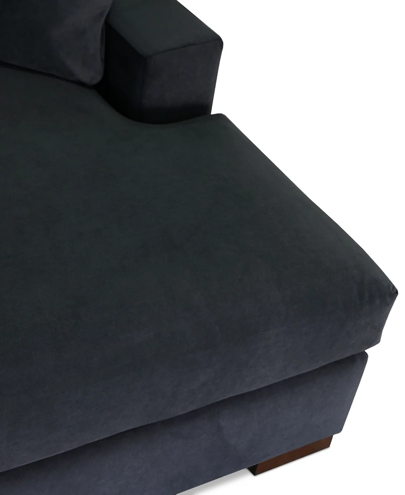 Marristin 146" 3-Pc. Fabric Double Chaise Sectional, Created for Macy's