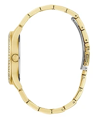 Guess Women's Analog Gold-Tone Stainless Steel Watch 38mm