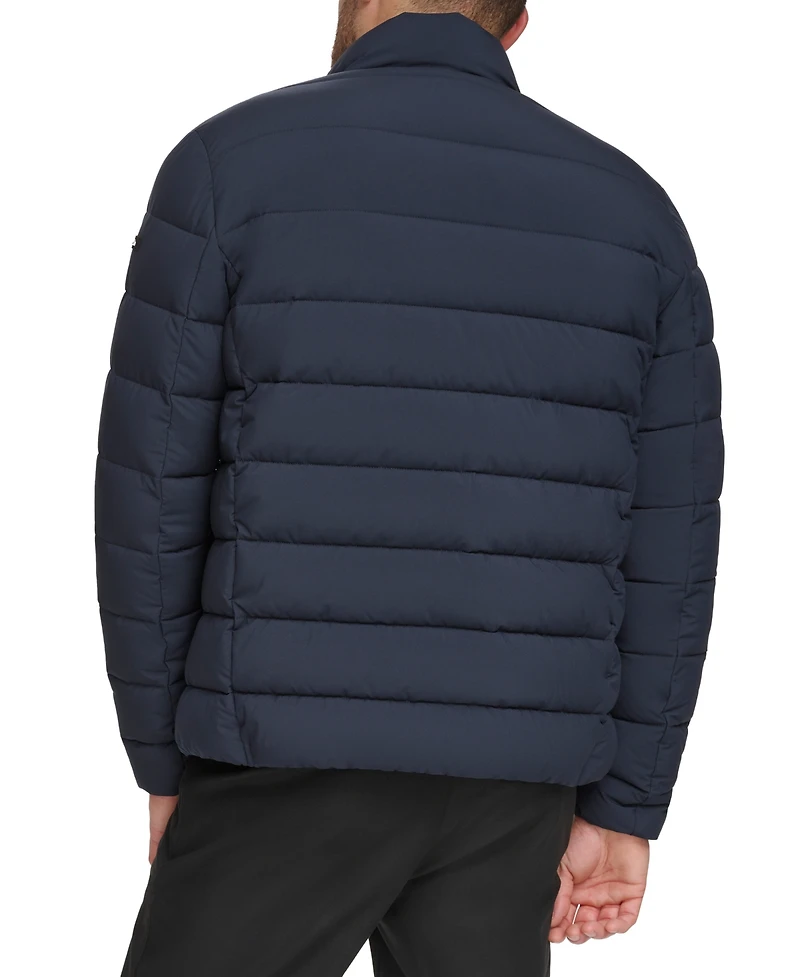Calvin Klein Men's Quilted Infinite Stretch Water-Resistant Puffer Jacket