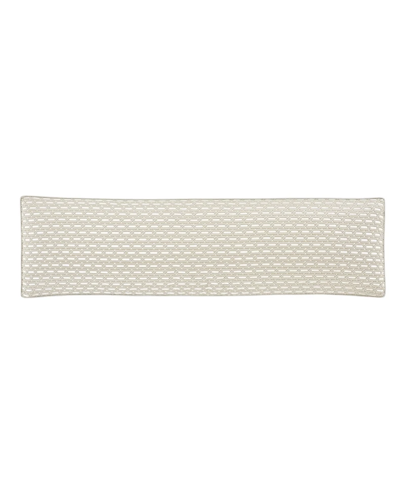 J Queen New York Metropolitan Bolster Decorative Pillow, 15" x 52"