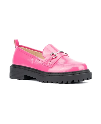 Fashion To Figure Women's Indigo Loafer - Wide Width