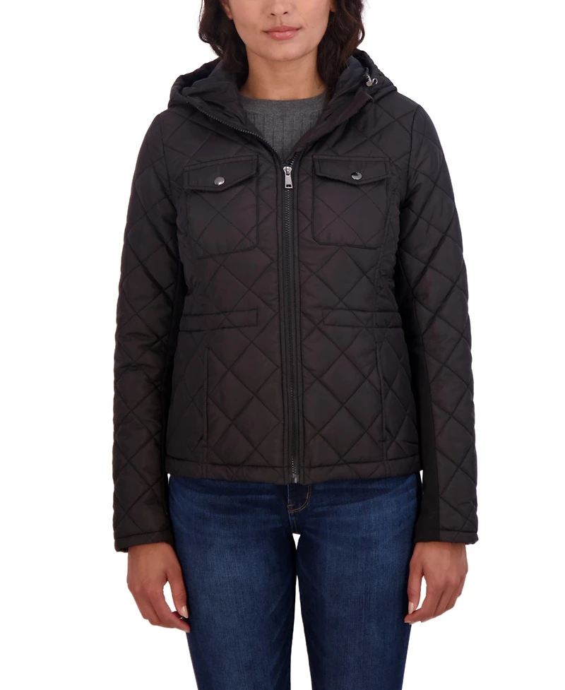 Sebby Juniors' Quilted Jacket with Hood