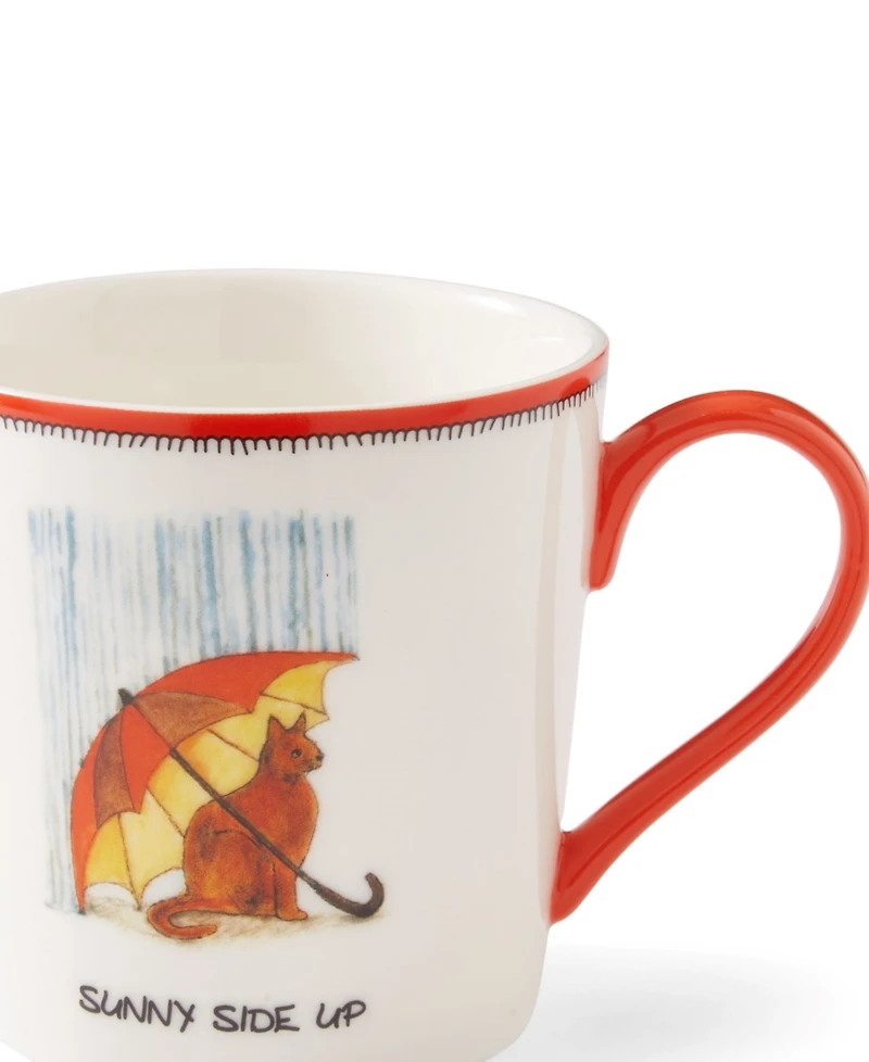 Kit Kemp for Spode Doodles Sunny Side Up Mug
