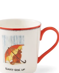 Kit Kemp for Spode Doodles Sunny Side Up Mug
