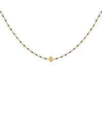 Boundless Optimism - Pyrite Evil Eye Charm Necklace
