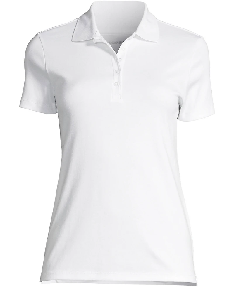 Lands' End Plus Supima Cotton Polo Shirt