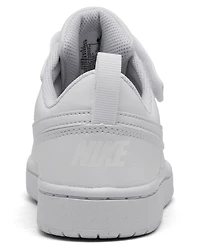 Nike Little Kids Court Borough Low Recraft Adjustable Strap Casual Sneakers From Finish Line