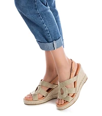 Women's Jute Wedge Sandals By Xti