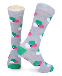 Men's Fun Colorful Dress Socks 6 Pack