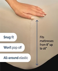 5 Piece Microfiber Sheet Set - Split King