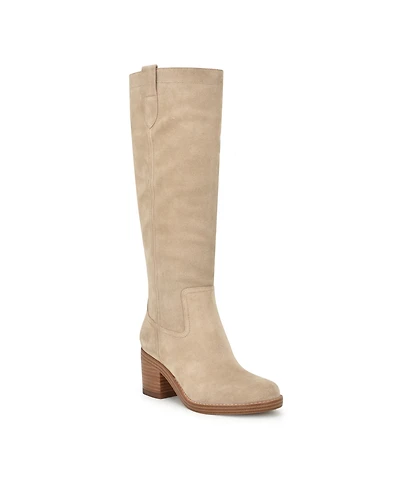 Nine West Women's Hecee Tall Block Heel Boots