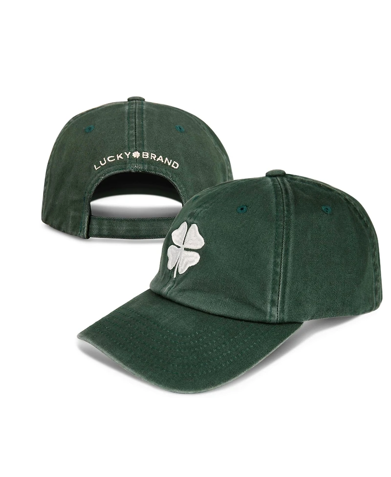 Lucky Brand Women's Clover Baseball Hat