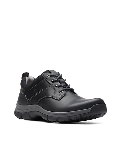 Clarks Men's Collection Walpath Leather Low Top Lace Up Sneaker