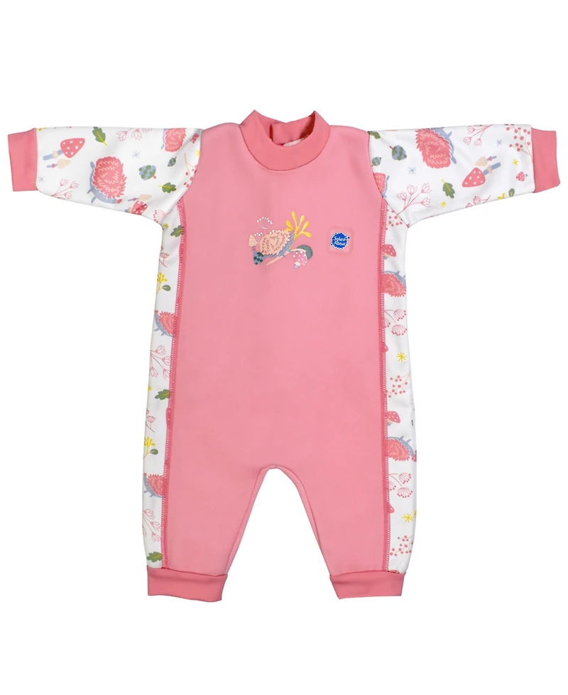 Splash About Baby Girls Forest Print Warm One Wetsuit